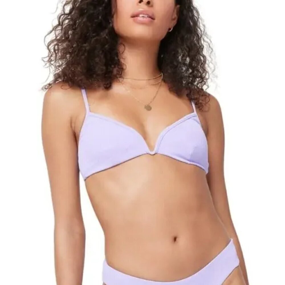 L*Space Ridin' High Ribbed Helena Top in Purple Size Small - Picture 6 of 6